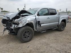Salvage cars for sale from Copart Mercedes, TX: 2022 Toyota Tacoma Double Cab