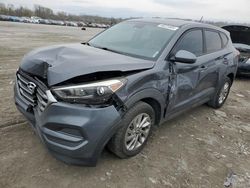 Salvage cars for sale at Cahokia Heights, IL auction: 2017 Hyundai Tucson SE