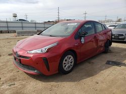 Salvage cars for sale at Chicago Heights, IL auction: 2021 Toyota Prius Special Edition