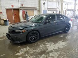 Salvage cars for sale at Fredericksburg, VA auction: 2022 Honda Civic Sport