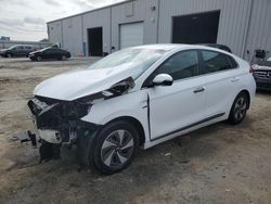 Salvage cars for sale at Jacksonville, FL auction: 2017 Hyundai Ioniq SEL