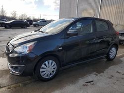 Salvage cars for sale at Lawrenceburg, KY auction: 2017 Mitsubishi Mirage ES