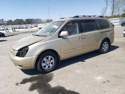 Salvage cars for sale from Copart Dunn, NC: 2008 KIA Sedona EX