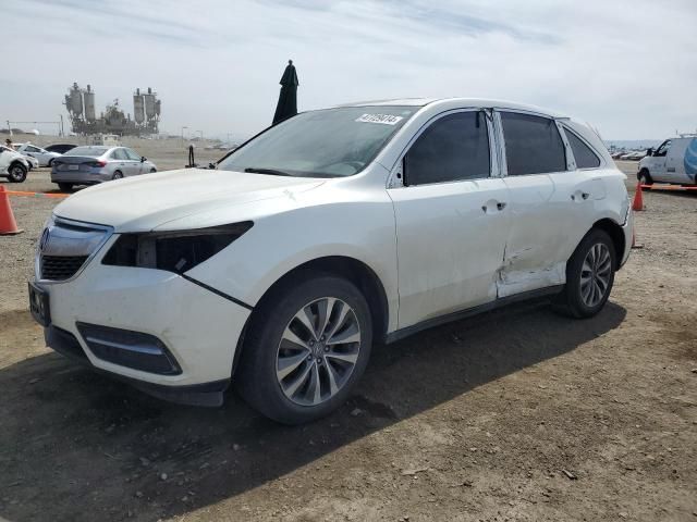 2016 Acura MDX Technology