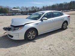 Salvage cars for sale from Copart Charles City, VA: 2017 KIA Optima LX