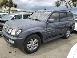 Salvage cars for sale at Martinez, CA auction: 2003 Lexus LX 470