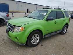 Salvage cars for sale from Copart Haslet, TX: 2011 Ford Escape Hybrid