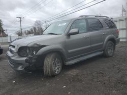Salvage cars for sale from Copart New Britain, CT: 2005 Toyota Sequoia Limited