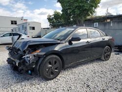 Salvage cars for sale from Copart Opa Locka, FL: 2022 Hyundai Elantra SEL