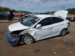 Salvage cars for sale at Greenwell Springs, LA auction: 2015 Hyundai Accent GLS