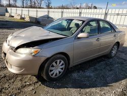 Salvage cars for sale at Spartanburg, SC auction: 2005 Toyota Camry LE