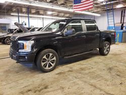 Salvage cars for sale from Copart Wheeling, IL: 2019 Ford F150 Supercrew