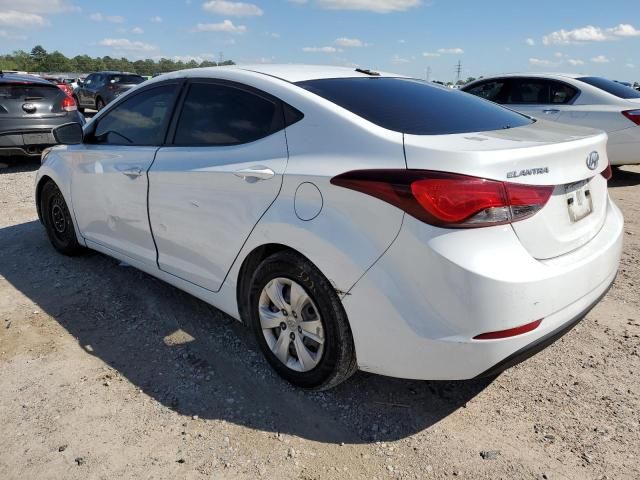 2016 Hyundai Elantra SE