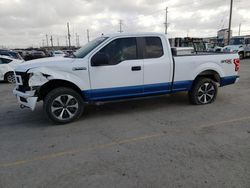 Salvage trucks for sale at Los Angeles, CA auction: 2020 Ford F150 Super Cab