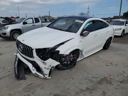 Mercedes-Benz salvage cars for sale: 2021 Mercedes-Benz GLE Coupe AMG 53 4matic