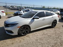 Honda salvage cars for sale: 2020 Honda Civic Sport