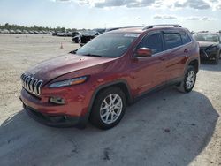Vehiculos salvage en venta de Copart Arcadia, FL: 2015 Jeep Cherokee Latitude