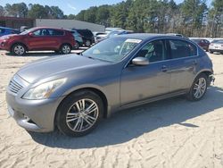 Salvage cars for sale from Copart Seaford, DE: 2011 Infiniti G37