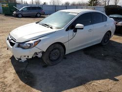 Salvage cars for sale from Copart Ontario Auction, ON: 2015 Subaru Impreza