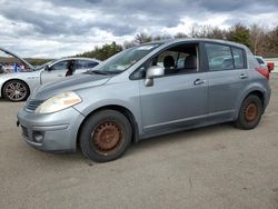 Salvage cars for sale at Brookhaven, NY auction: 2007 Nissan Versa S