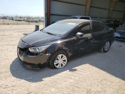 Salvage cars for sale at Houston, TX auction: 2021 Nissan Versa S