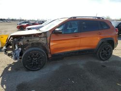 Salvage cars for sale from Copart Ontario Auction, ON: 2016 Jeep Cherokee Trailhawk