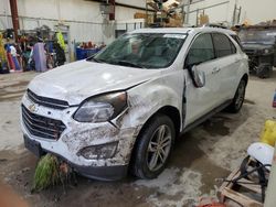 SUV salvage a la venta en subasta: 2017 Chevrolet Equinox Premier