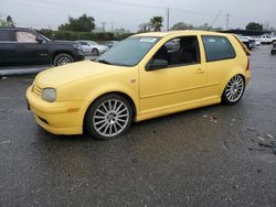 Volkswagen salvage cars for sale: 2003 Volkswagen GTI 20TH Anniversary