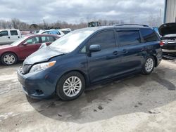 Toyota Sienna xle salvage cars for sale: 2012 Toyota Sienna XLE