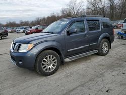 Salvage cars for sale from Copart Ellwood City, PA: 2012 Nissan Pathfinder S