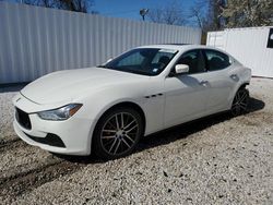 Salvage cars for sale at Baltimore, MD auction: 2017 Maserati Ghibli S