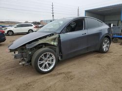 Salvage cars for sale from Copart Colorado Springs, CO: 2023 Tesla Model Y