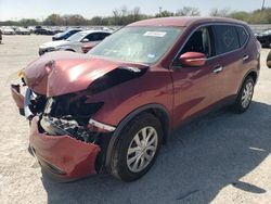 Salvage cars for sale from Copart San Antonio, TX: 2015 Nissan Rogue S