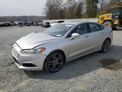 Salvage cars for sale from Copart Concord, NC: 2016 Ford Fusion Titanium
