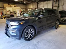 Salvage cars for sale from Copart Rogersville, MO: 2022 Ford Explorer ST-Line