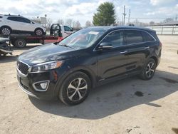 Salvage cars for sale from Copart Lexington, KY: 2018 KIA Sorento EX