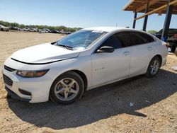 Chevrolet Malibu LS salvage cars for sale: 2018 Chevrolet Malibu LS