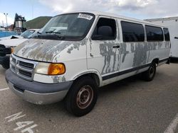 Dodge salvage cars for sale: 2001 Dodge RAM Wagon B3500