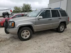 Salvage cars for sale at Apopka, FL auction: 1998 Jeep Grand Cherokee Limited