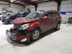 Salvage cars for sale from Copart Chambersburg, PA: 2016 Chevrolet Equinox LT