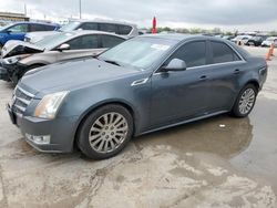 Salvage cars for sale at Grand Prairie, TX auction: 2010 Cadillac CTS Premium Collection