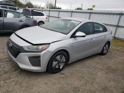 Hyundai Ioniq Blue salvage cars for sale: 2018 Hyundai Ioniq Blue