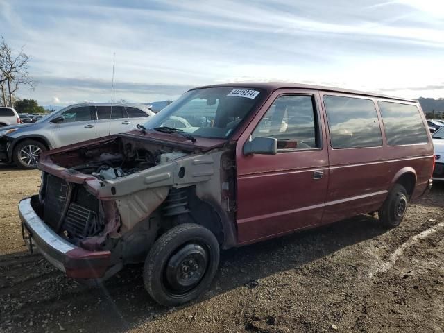 1989 Plymouth Grand Voyager SE