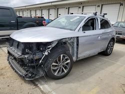 Salvage cars for sale from Copart Louisville, KY: 2022 Audi Q5 Prestige 45