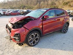 KIA salvage cars for sale: 2020 KIA Sportage SX