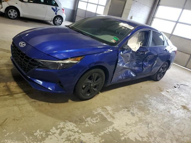 2022 Hyundai Elantra Blue