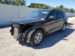 Salvage cars for sale at Greenwell Springs, LA auction: 2022 Ford Explorer XLT
