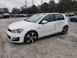 Vehiculos salvage en venta de Copart Savannah, GA: 2015 Volkswagen GTI