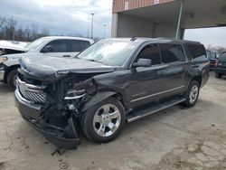 Chevrolet salvage cars for sale: 2017 Chevrolet Suburban K1500 LT