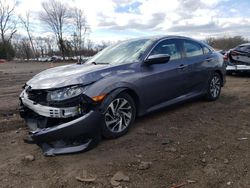 Honda salvage cars for sale: 2016 Honda Civic EX